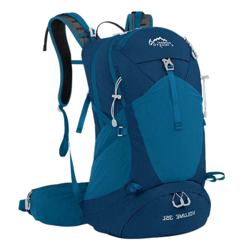 Waterproof Travel Backpack blue